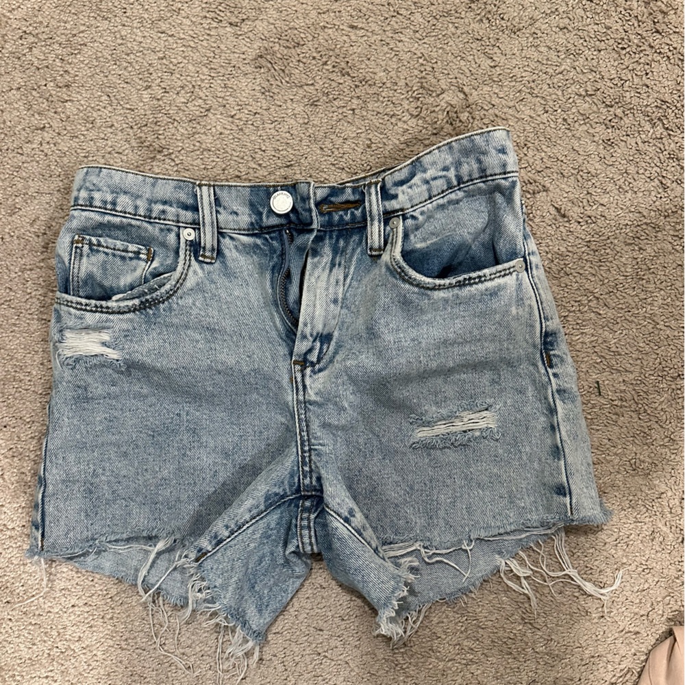 long Jean Shorts